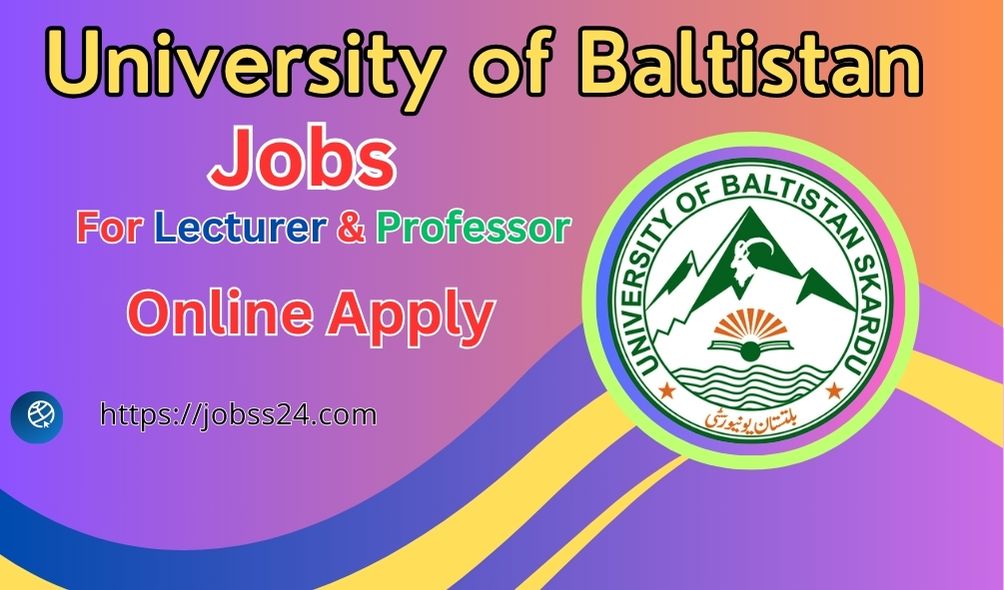 University of Baltistan Job