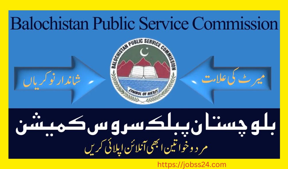 Available Vacancies in BPSC Balochistan Jobs 