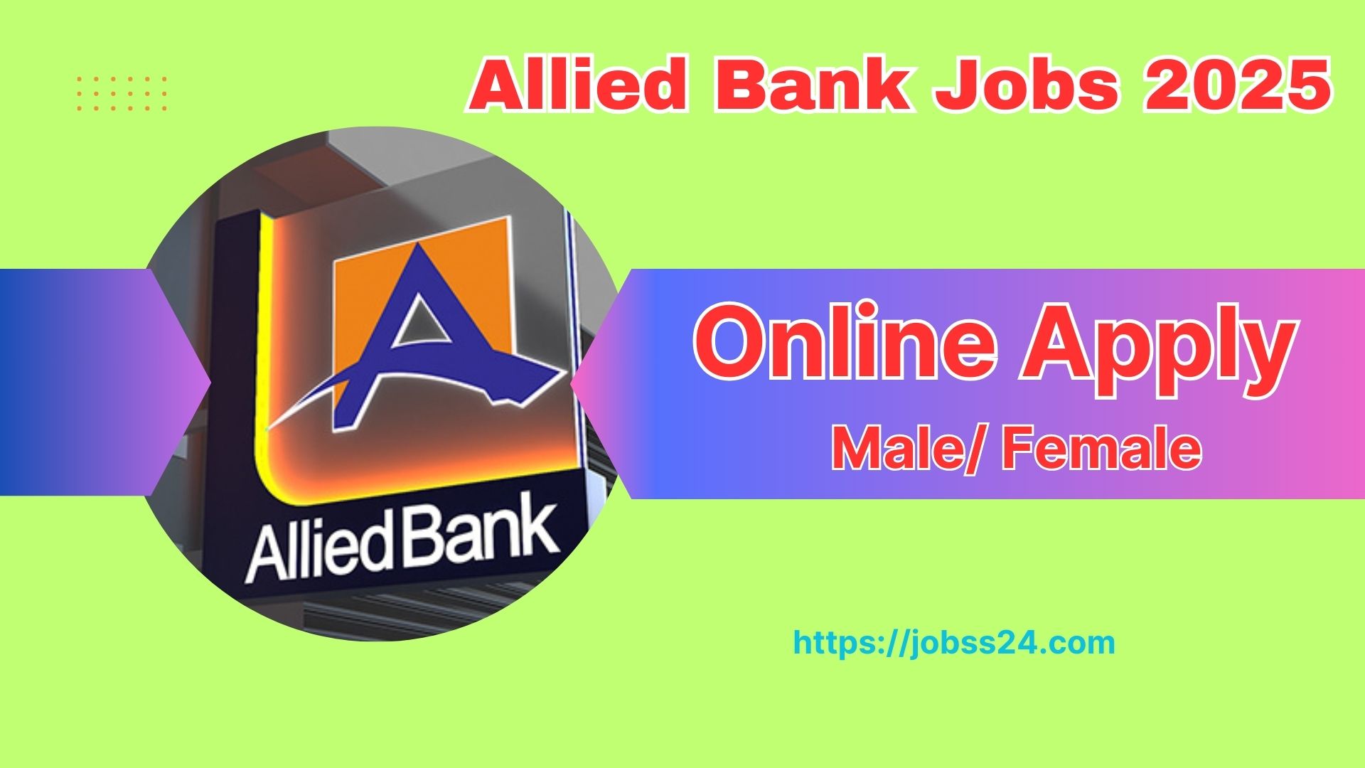 Allied Bank Jobs