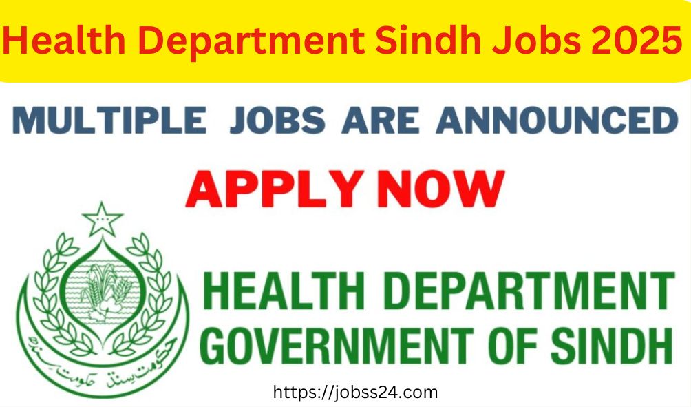 Health Department of Sindh Jobs